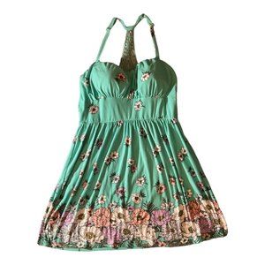 Casual Floral Mini Summer Dress